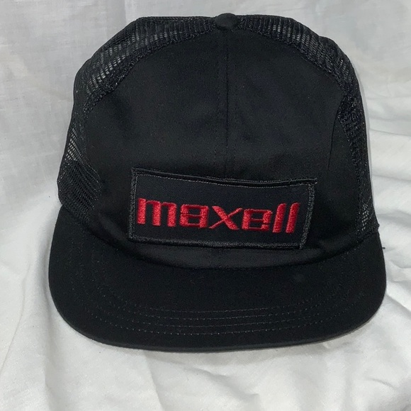 Rare vintage Maxell SnapBack hat - Picture 1 of 8